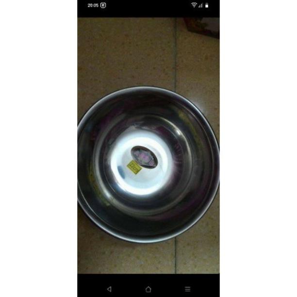 Bát inox rửa mặt dùng trong spa, size 22cm