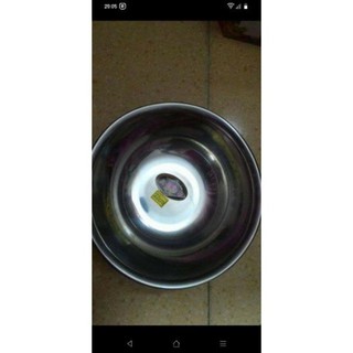 Bát inox rửa mặt dùng trong spa, size 22cm