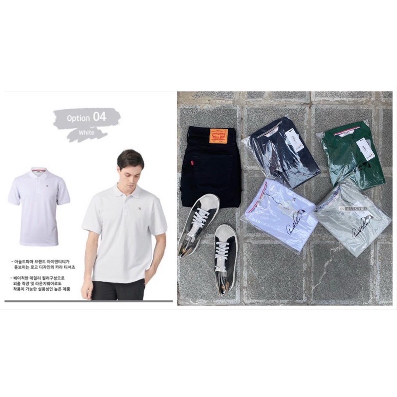 Áo Phông ARN.Plmer cotton mesh polo shirt golf style