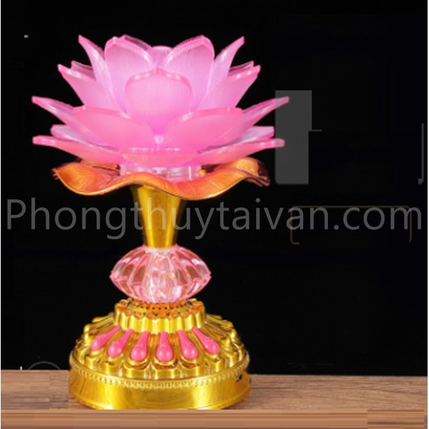 Đèn bàn thờ Hoa sen LEDtiết kiệm điện)