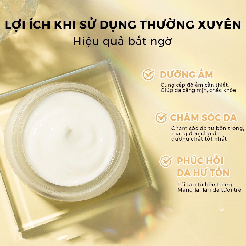 Kem dưỡng da Mặt Laikou sáng da chống lão hóa dưỡng ẩm chuyên sâu 90g Zentop