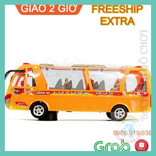 Xe đồ chơi 💖FREESHIP💖Xe Buýt - Nhạc đèn