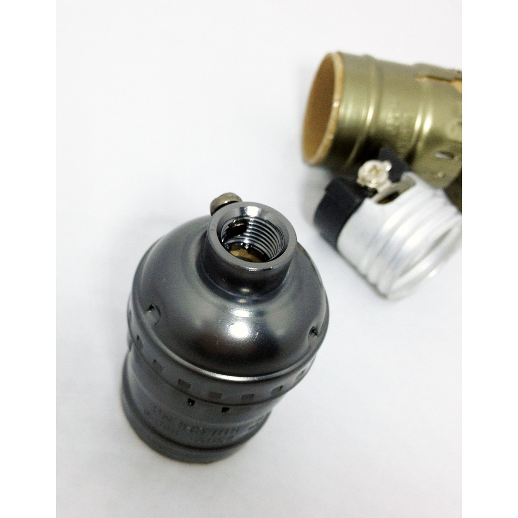 Đuôi đèn trang trí kim loại E27