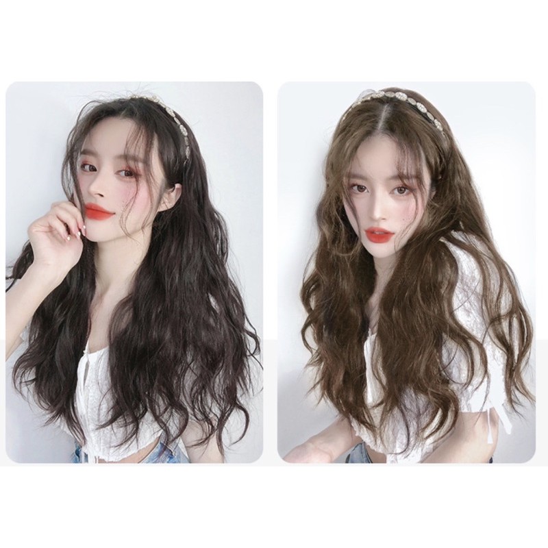 tóc giả kẹp U KÈM BĂNG ĐÔ 🥰 mẫu mới