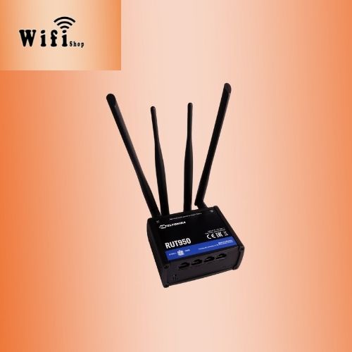 Bộ Phát Wifi 4G Công Nghiệp Teltonika RUT950 Hỗ Trợ 2 Sim kết nối 100 user