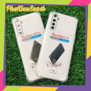 Ốp lưng Realme 6 / Realme 6 pro 2020 chống sốc full 4 góc bảo vệ điện thoại tuyệt đối ( loại dày )