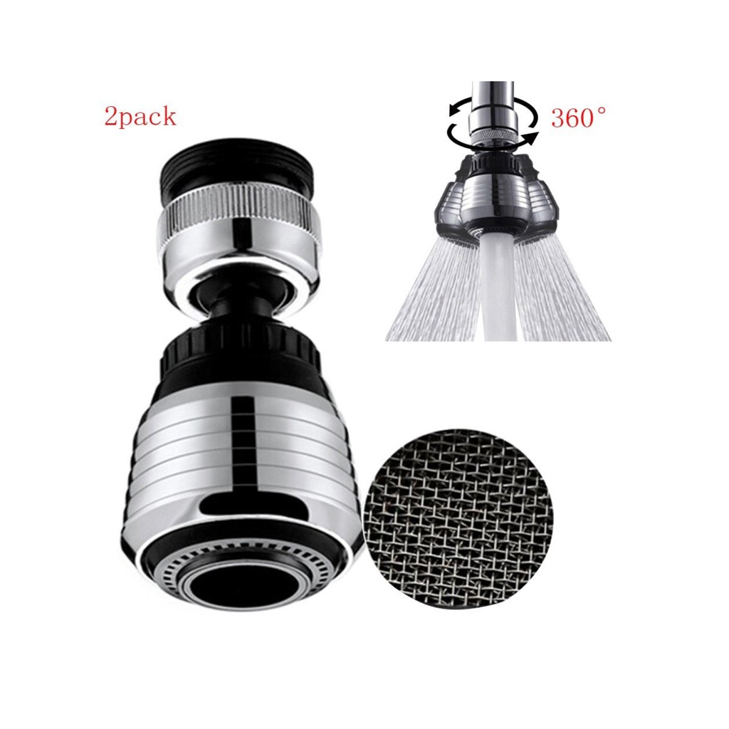 ĐẦU VÒI RỬA CHÉN BÁT LỌC PHÈN INOX TĂNG ÁP LỰC NƯỚC 2 CHẾ ĐỘ