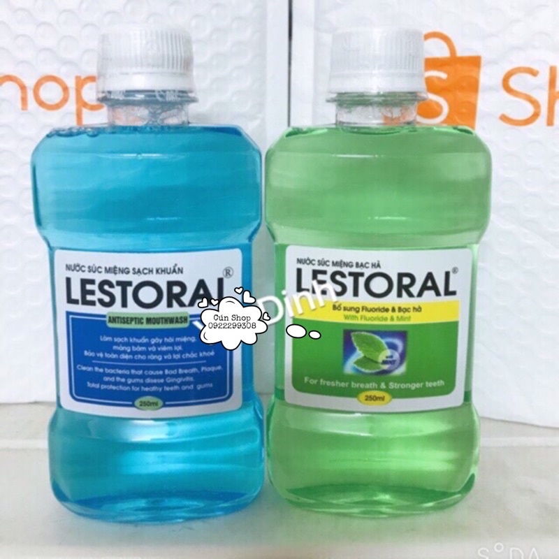 Nước Súc Miệng Lastoral 250ml Hương Bạc Hà