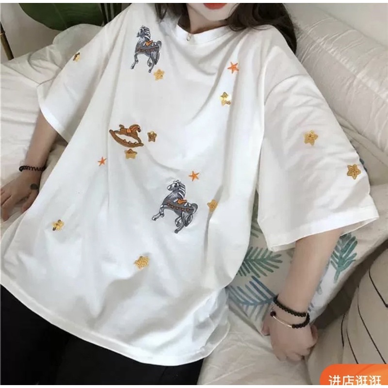 Áo thun thêu hình Quảng châu loại 1