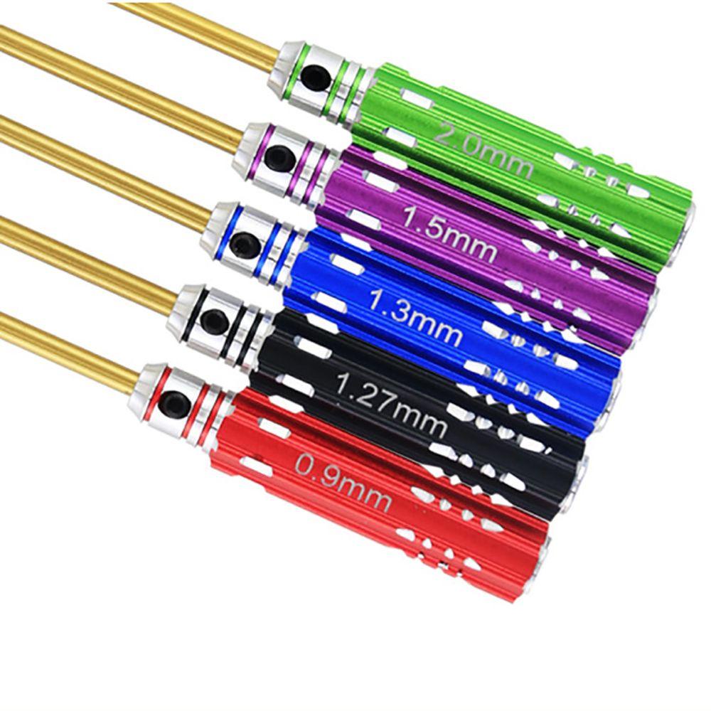 Set 5 Tua Vít Lục Giác 0.9mm 1.27mm 1.3mm 1.5mm 2mm Đa Dụng Chất Lượng Cao