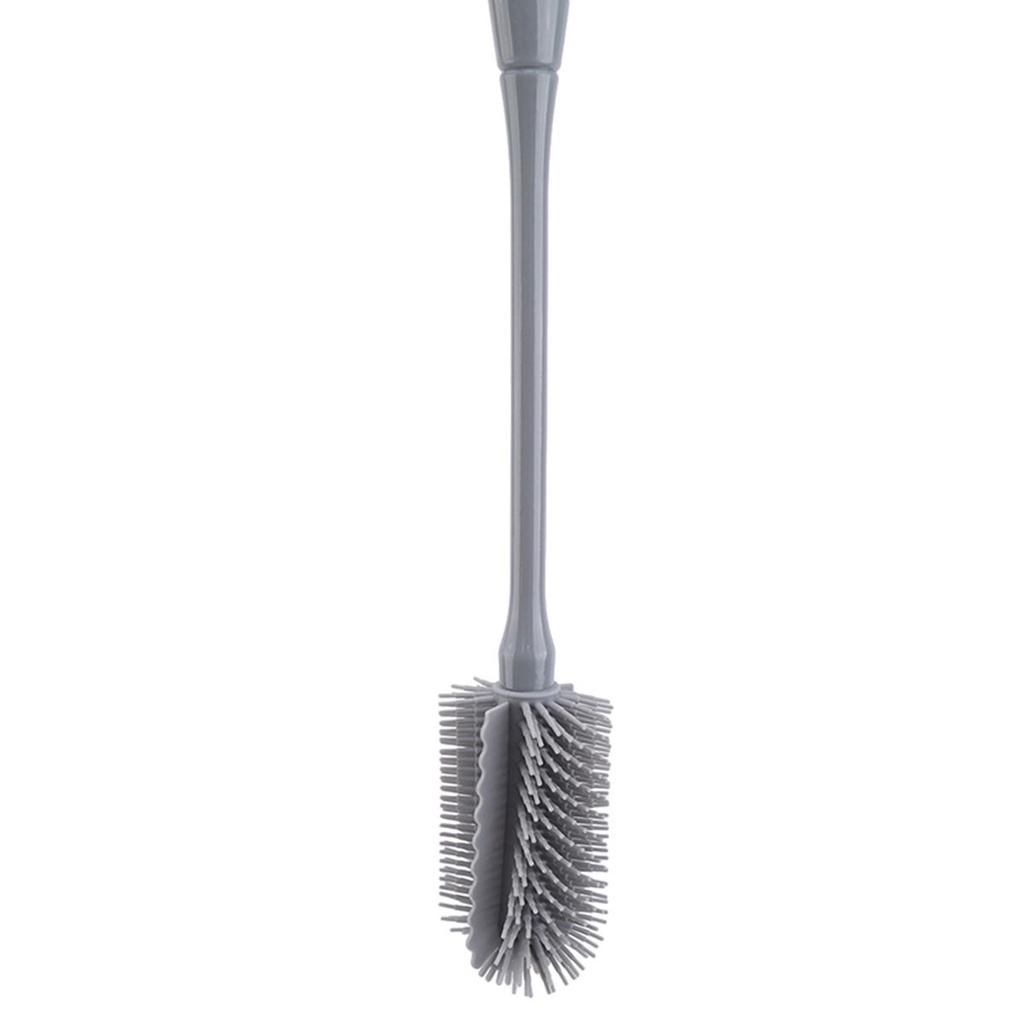 Cọ Silicone Cán Dài Vệ Sinh Bình Nước Đa Năng Tiện Dụng