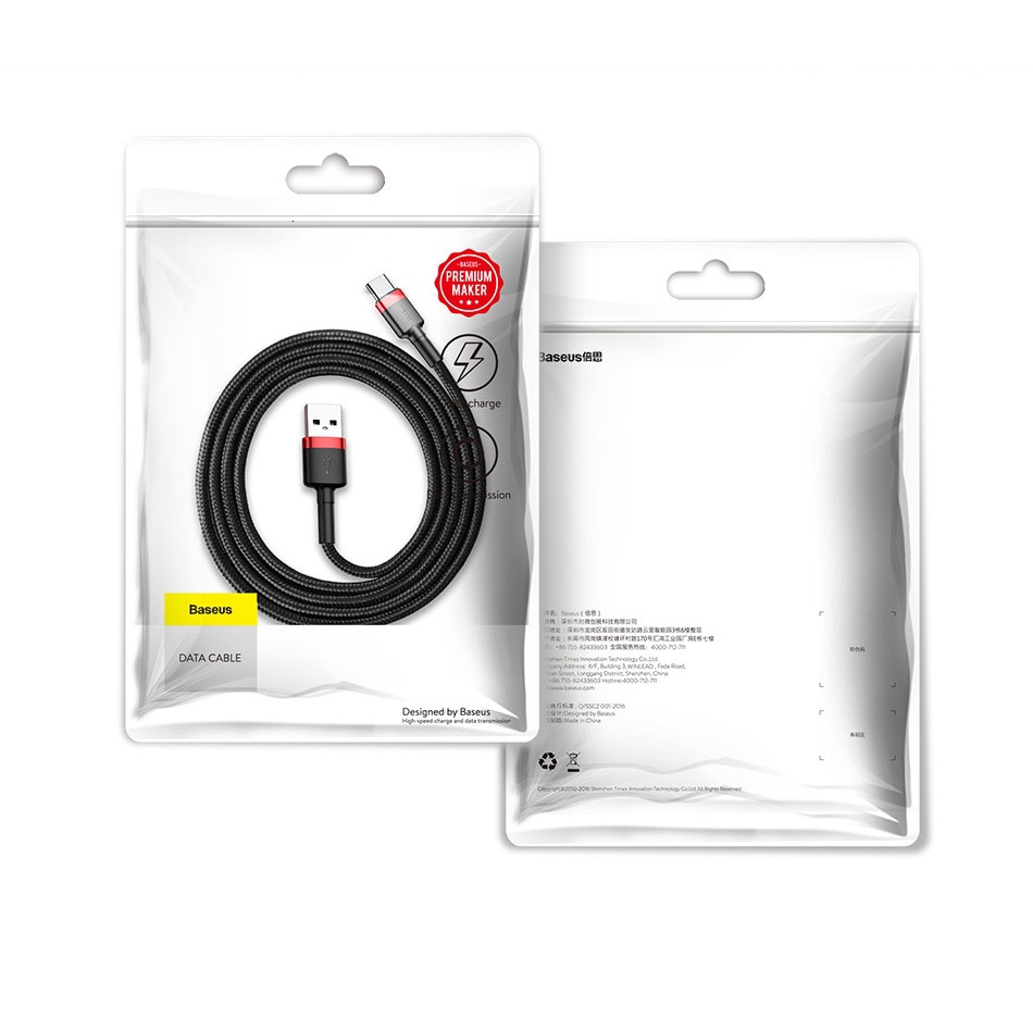 SAMSUNG Cáp Sạc Nhanh Baseus Type C 3.0 USB C Cho Huawei P40 Xiaomi Mi 10 8 USB-C