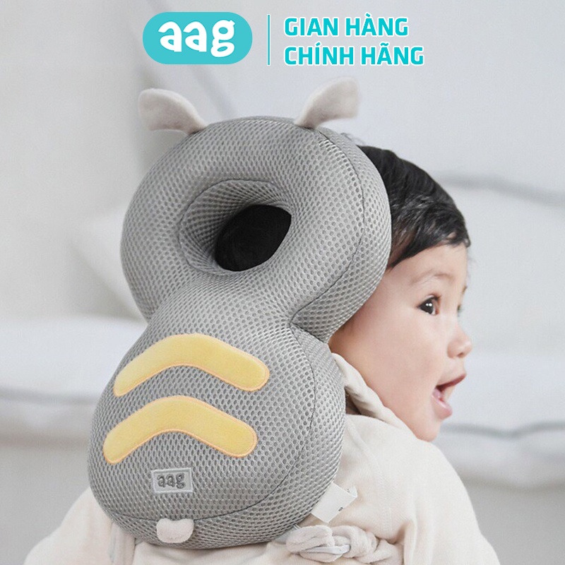 Gối đeo lưng bảo vệ đầu AAG210 gối ôm cho bé hình thú an toàn tiện lợi