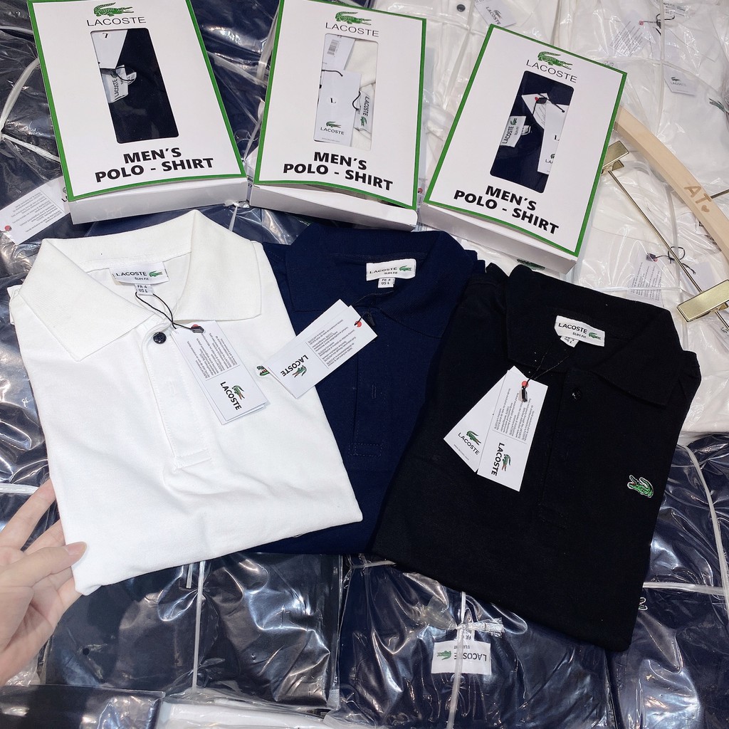 ANAM10 - ÁO POLO CÁ SẤU 3 MÀU CHO NAM | BigBuy360 - bigbuy360.vn