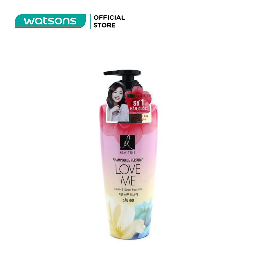 Dầu Gội Nước Hoa Elastine Love Me 600ml