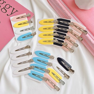  Kẹp Tóc Dạng Mỏ Vịt Không Đường May Không Không Cắn Tóc Phụ Kiện Tóc Dành Cho Bé C4