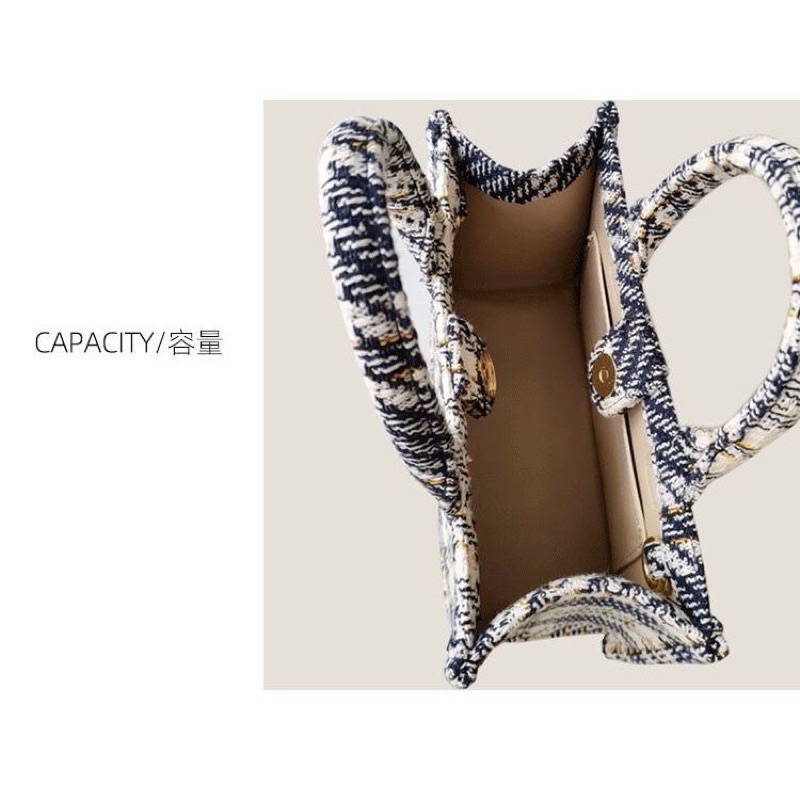 TÚI SỌC CARO VẢI BỐ