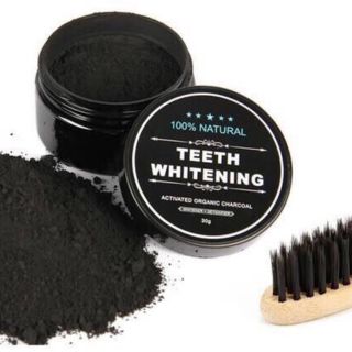[FREESHIP] Bột đánh trắng răng than hoạt tính teeth whitening