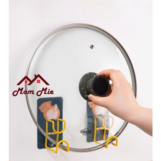 Móc dán tường treo thau rổ, vật dụng hình thú chịu lực tốt - J215