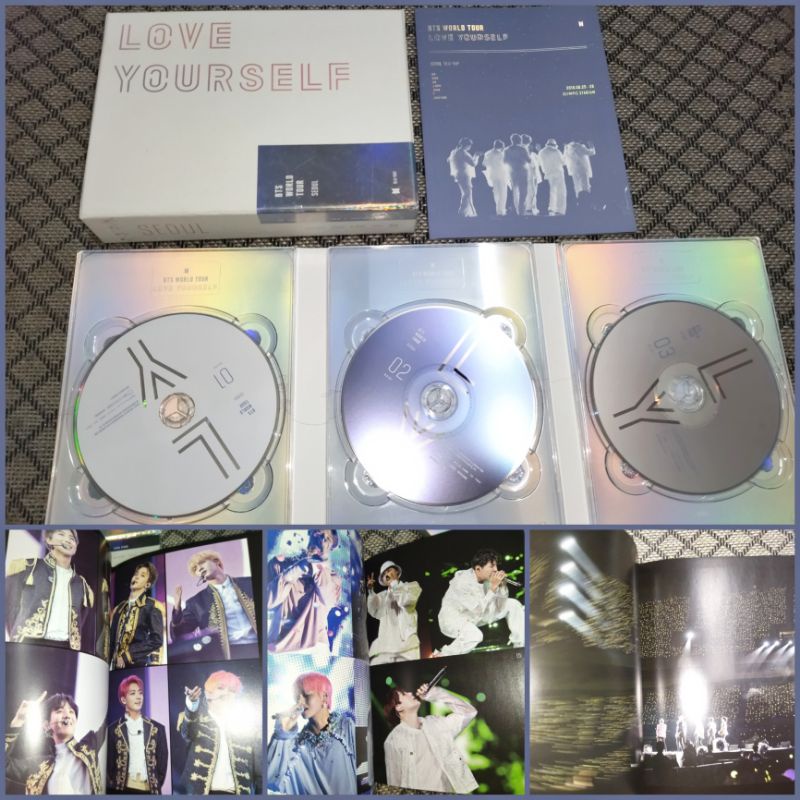 DVD BTS BLURAY LOVE YOURSELF SEOUL