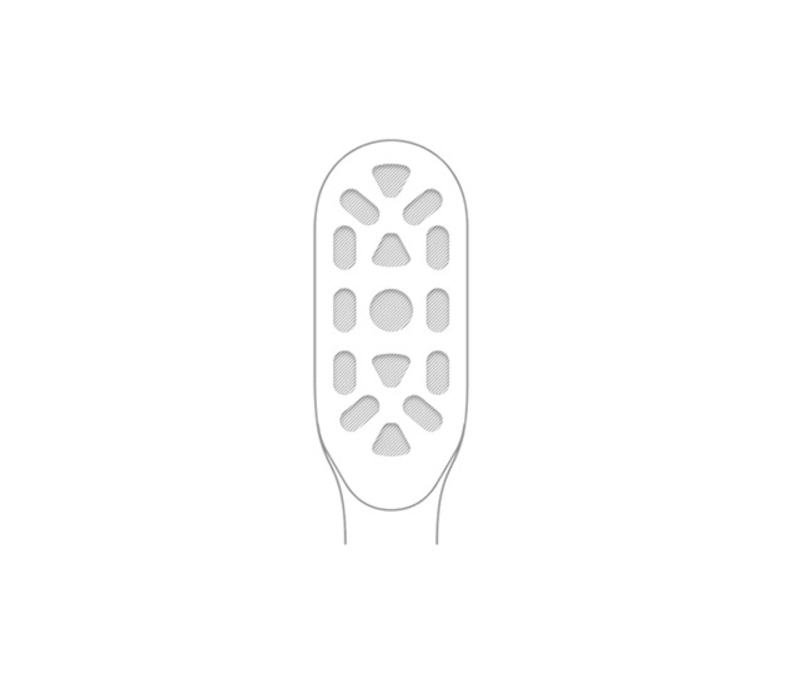 Xiaomi Youpin 2 Cái Đầu Bàn Chải Đánh Răng Thay Thế SOOCAS Chính Hãng Điều Khiển Ứng Dụng Tại Nhà Dành Cho SOOCAS / SOOCARE X3 Mi Bluetooth Teethbrush