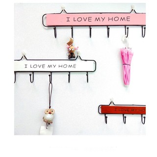Móc Gỗ Treo Tường I Love My Home Phụ Kiện Decor Trang Trí Nhà Cửa MOC444