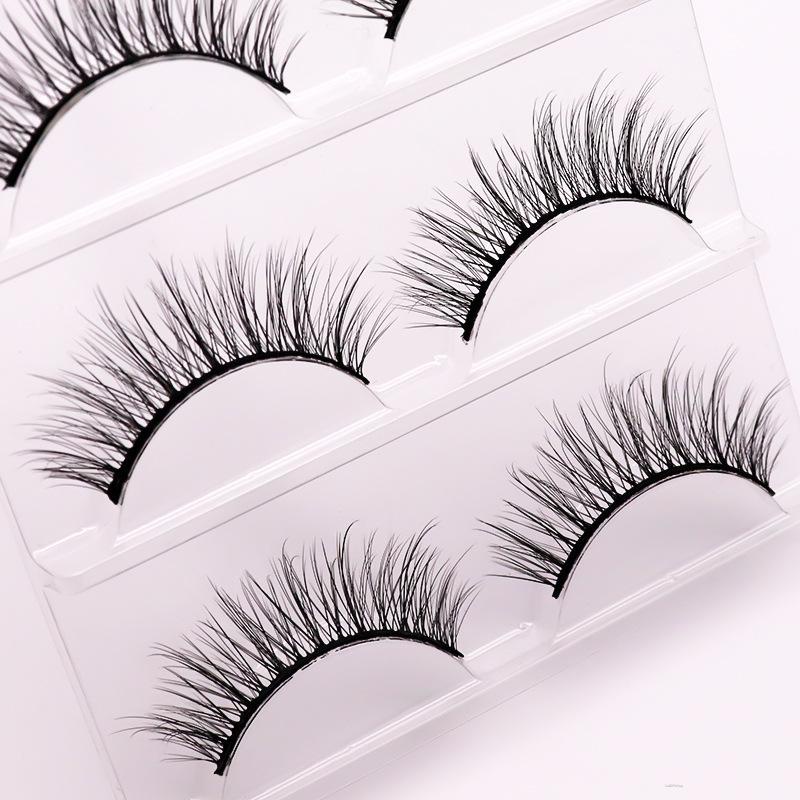 Lông mi giả XY02 3D dày dặn nhiều lớp trang điểm tự nhiên cho cô dâu | BigBuy360 - bigbuy360.vn