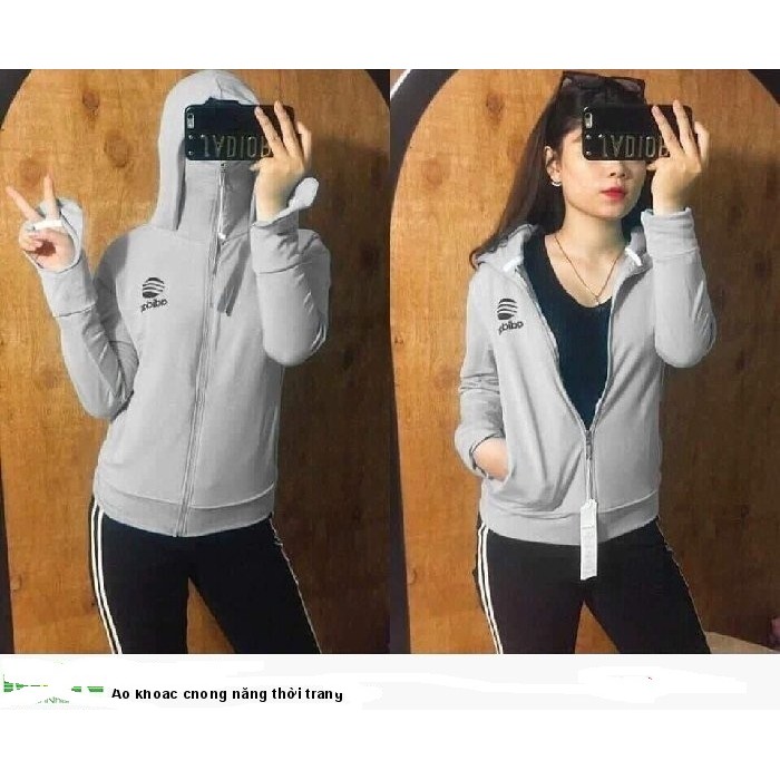 Áo khoác chống nắng 3 in 1 Adias thun mịn | BigBuy360 - bigbuy360.vn