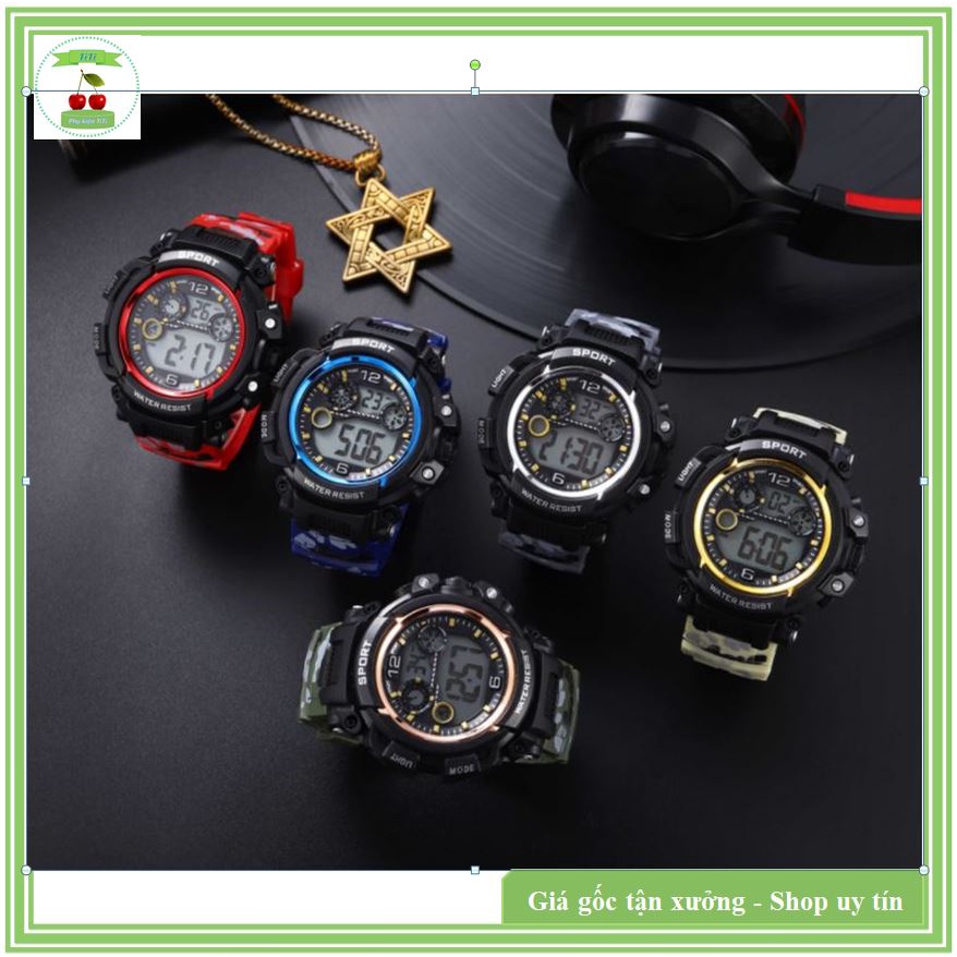 Đồng hồ NAM SPORT Hàn Quốc cho teen, rất đẹp, dễ thương