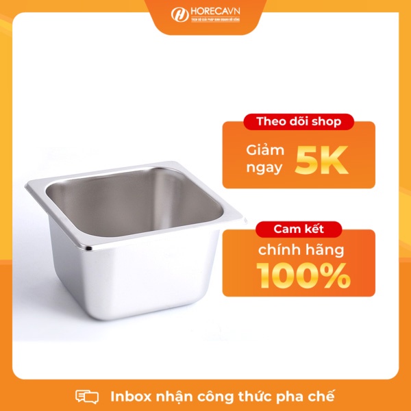 Khay Thạch Inox 16*16*15cm và 16*16*10cm - HÀNG LOẠI 1
