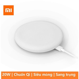 SẠC KHÔNG DÂY XIAOMI 20W (Bộ đầy đủ)