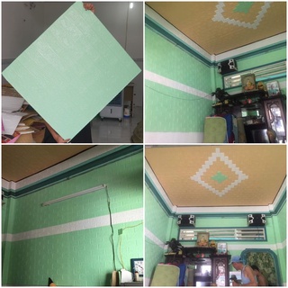 Xốp giả gạch xanh cốm