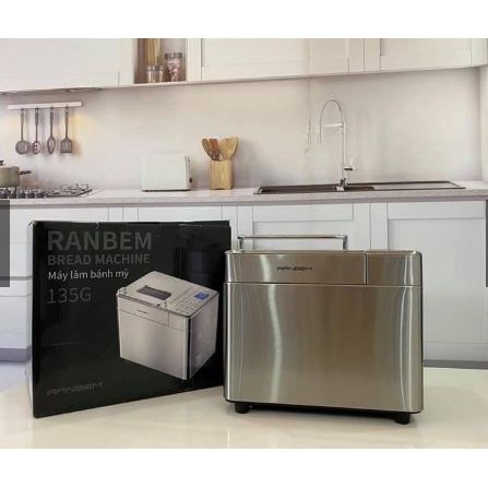 Máy làm bánh mỳ Ranbem bảo hành 12 tháng TẶNG KÈM CÔNG THỨC