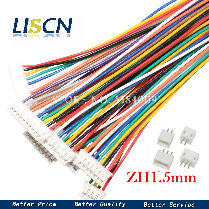 Set 10 Đầu Nối Điện SH1.0 JST1.25 ZH1.5 PH2.0 XH2.54 2/3/4/5/6/7/8/9/10P Chuyên Dụng