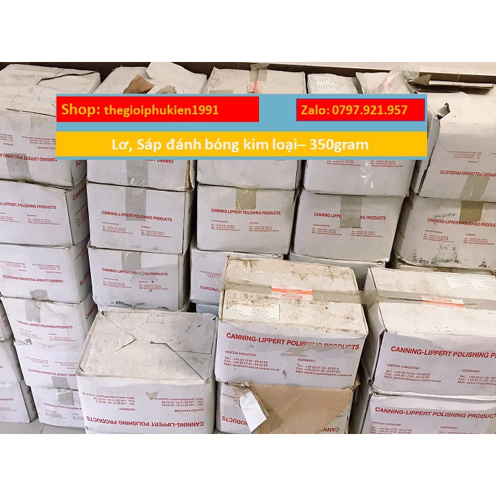 Lơ, sáp đánh bóng đa năng 350g/1thanh