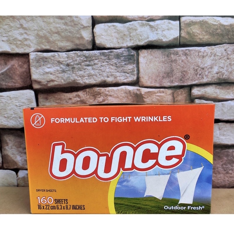 [Hộp 160 tờ] GIẤY THƠM QUẦN ÁO BOUNCE CỦA MỸ