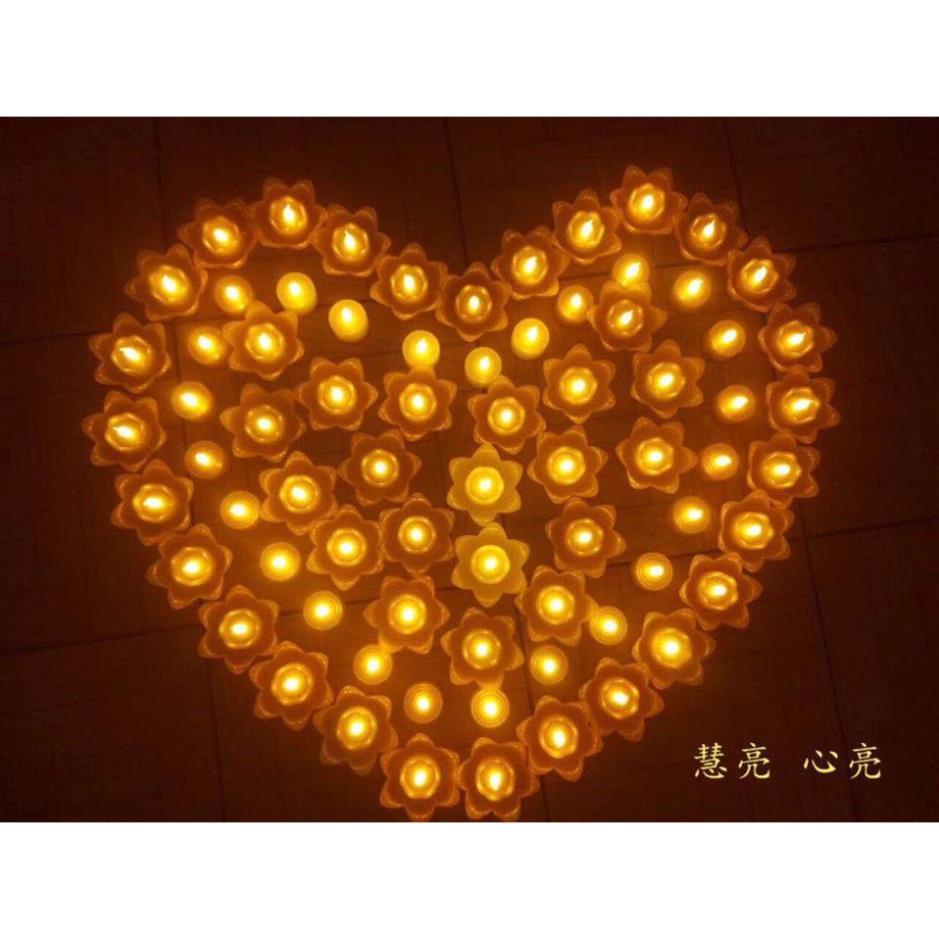 Nến 4 giờ 100 viên vàng - đỏ Baide