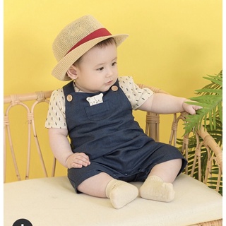 Set Suit Quần Yếm Little Tini