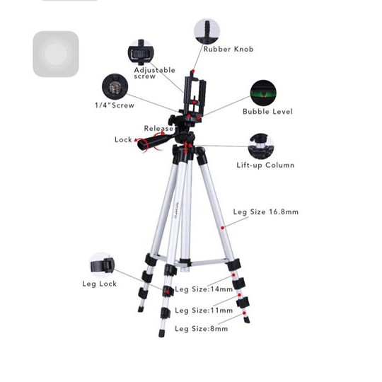 Tripod 3110 Tripod Chụp Hình 3110 Kéo Dài Được Và Giá Đỡ Điện Thoại