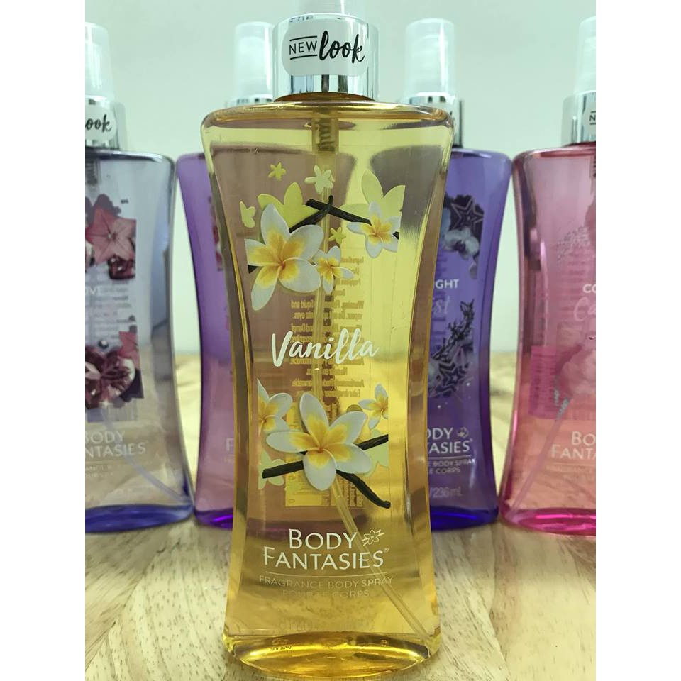 XỊT THƠM BODY FANTASIES SIGNATURE FRAGRANCE BODY SPRAY