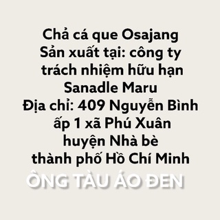 Chả cá que Osajang Hàn Quốc