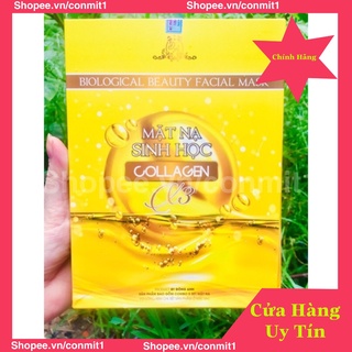 Mặt Nạ Sinh Học Collagen x3- Chính Hãng- Hộp 5 Mặt Nạ Mỹ Phẩm Đông Anh, Nạ Collagen x3