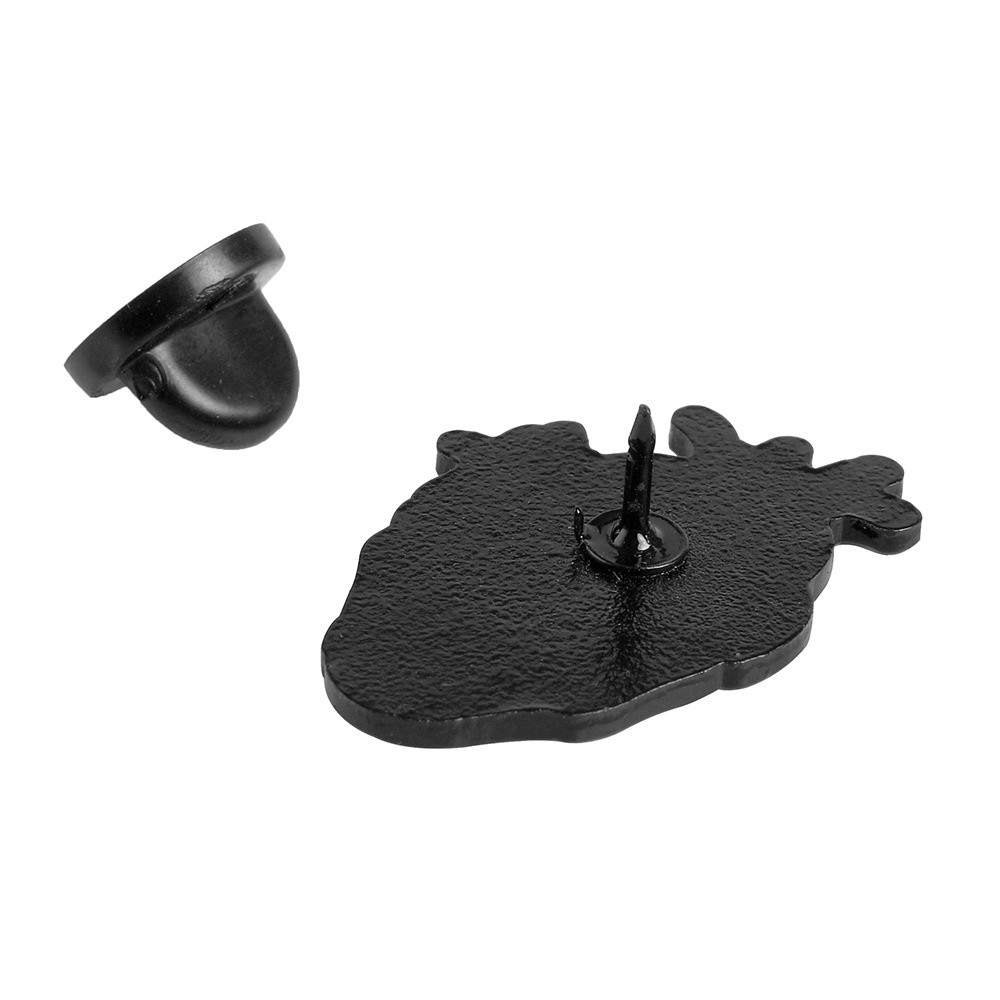 Ghim cài áo MISS ZOE hình trái tim hoạt hình dễ thương