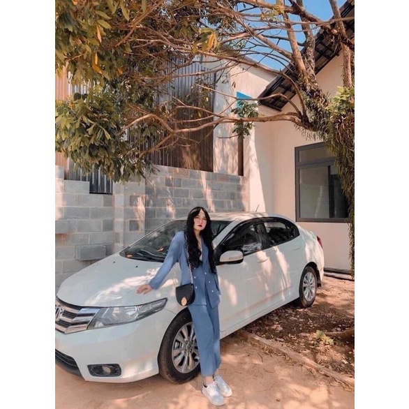 SÉT VEST 3 MÓN XANH TRƠI KÈM ÁO BÚN QUÀN DÀI CỰC XNH
