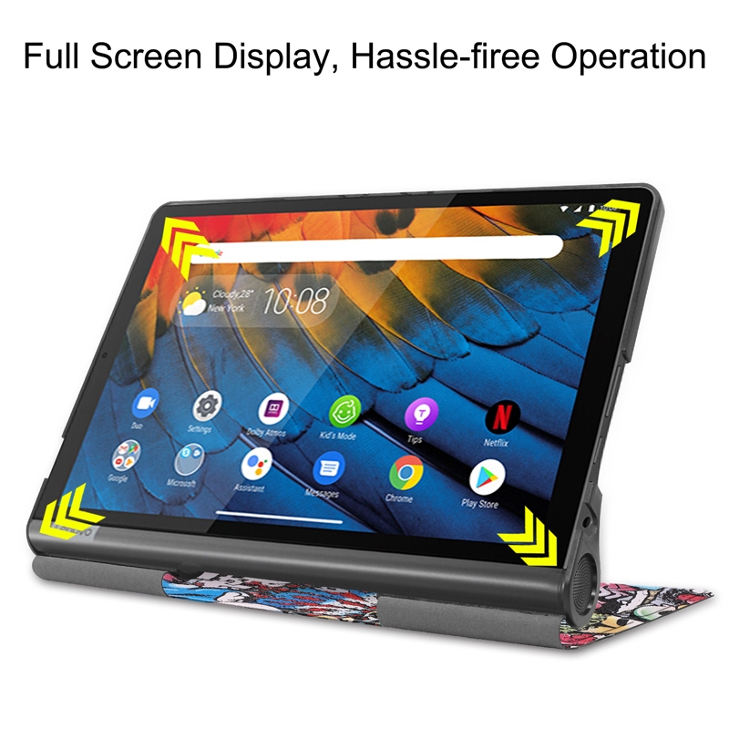 Vỏ bảo vệ case For Lenovo Yoga Smart Tab cover Bao da Yoga Tab 5 10.1 inch YT-X705F Dễ thương Ốp lưng