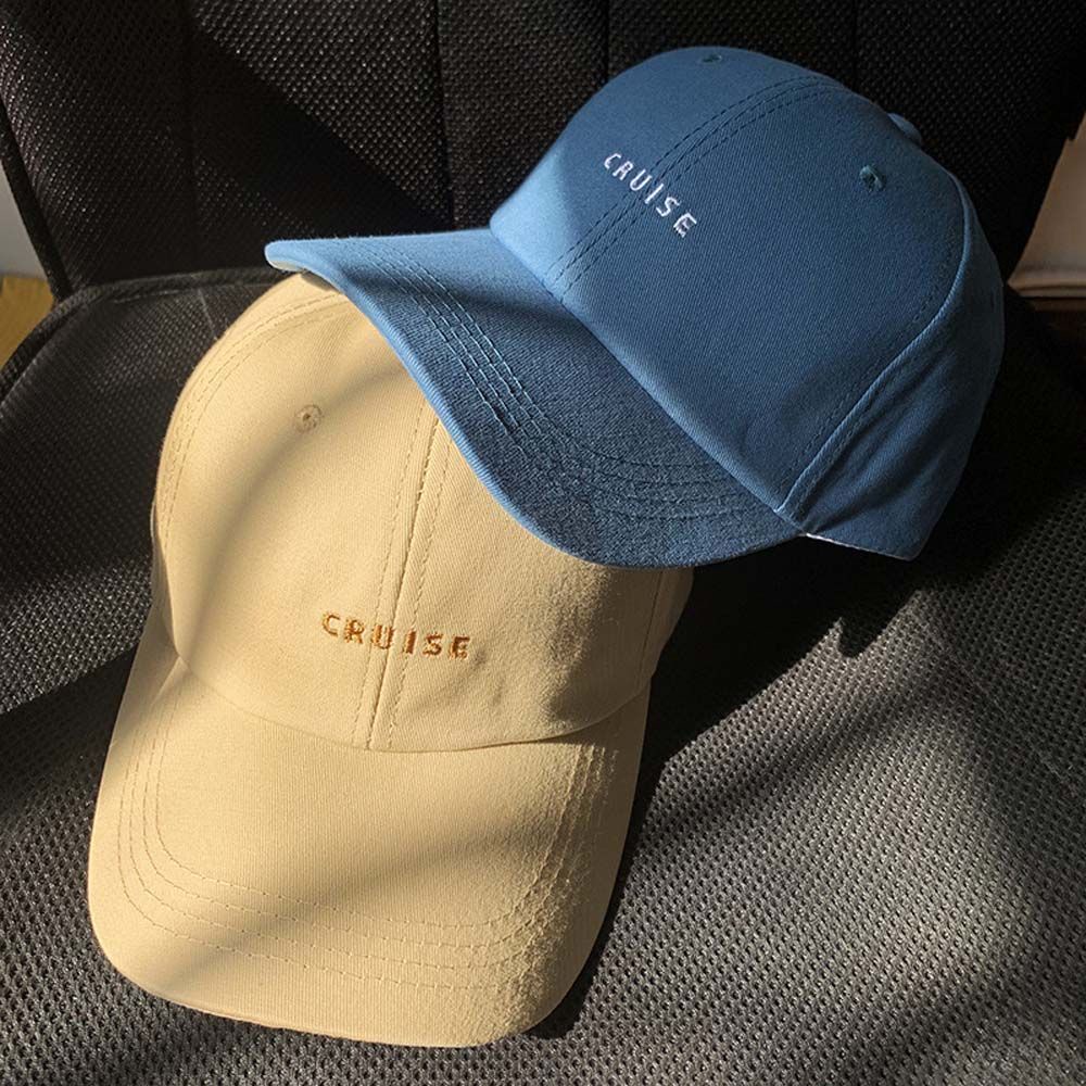 Mũ lưỡi trai thêu họa tiết chữ phong cách Hip Hop Hàn Quốc sành điệu