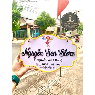 Bảng gỗ mini - bảng treo shop - Bảng Gỗ Decor - Bảng Gỗ - Decor