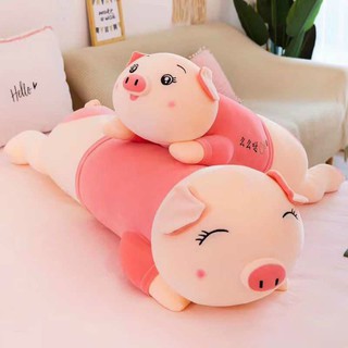 gấu bông heo áo hồng xinh hàng cao cấp