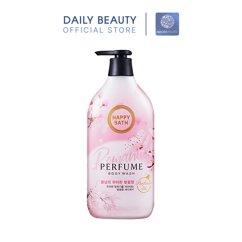 Sữa Tắm HAPPY BATH Body Wash - Romantic Cherry Blossom 900ml