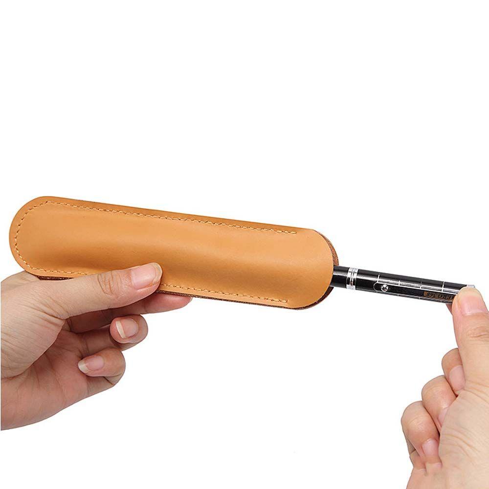 Hộp Đựng Bút Bằng Da Siêu Bền Tiện Dụng Cho Văn Phòng / Trường Học